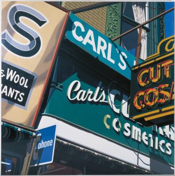 Robert Cottingham, Carls, 1975