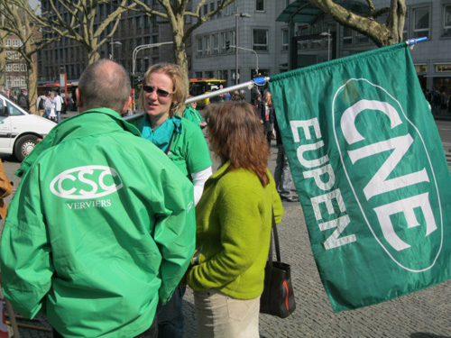 CSC-Aktion in Aachen