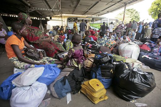 Elfenbeinküste: Einwohner verlassen Abidjan (29. März)