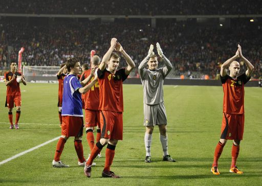 Nach dem EM-Qualifikationsspiel von Belgien gegen Aserbaidschan