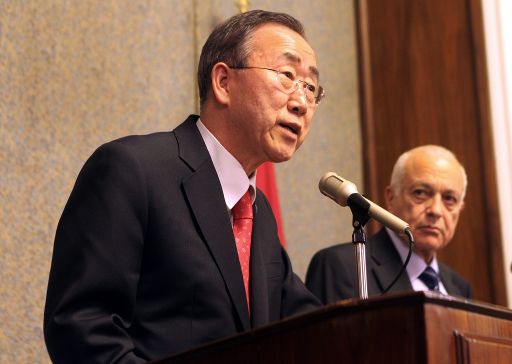 Ban Ki Moon in Kairo