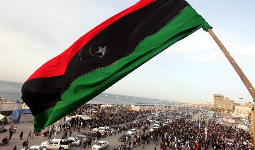 Protestmarsch in Bengasi (1. März)