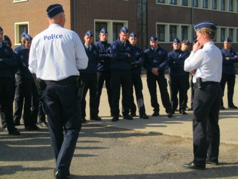Elsenborn: Trainingslager für deutsche und belgische Polizeischüler