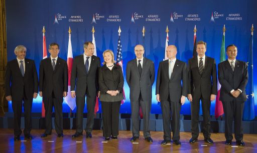 Treffen der G8-Staaten in Paris: Keine Einigung über Flugverbotszone in Libyen