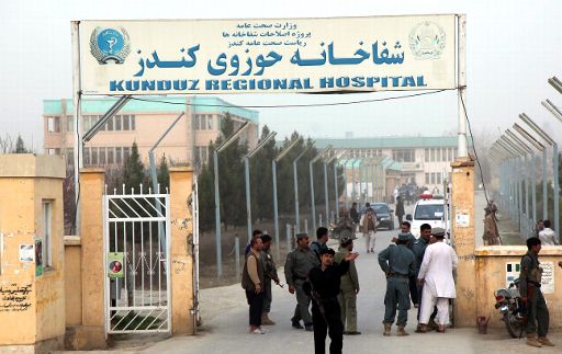 Selbstmordanschlag in Afghanistan: Die Verletzten wurden ins Krankenhaus von Kunduz gebracht