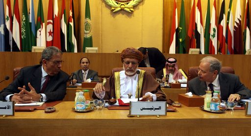 Die Sitzung der Arabischen Liga