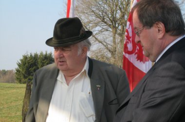 Hans Hüwels im Gespräch mit Louis de Lorimier