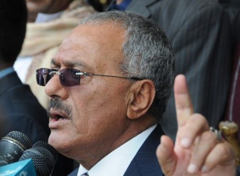 Der Präsident von Jemen, Saleh