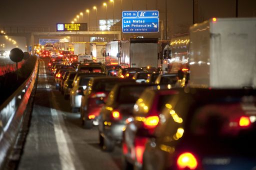 Madrid: Schneesturm löst Chaos auf Autobahn aus