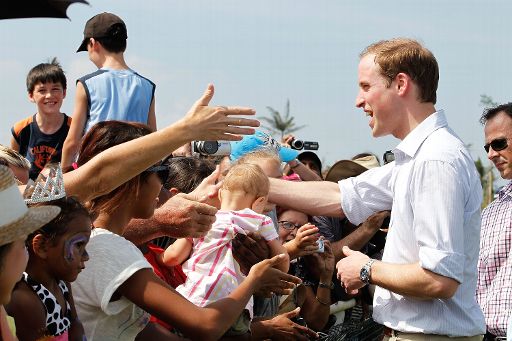 Prinz William auf Besuch in Tully, Queensland