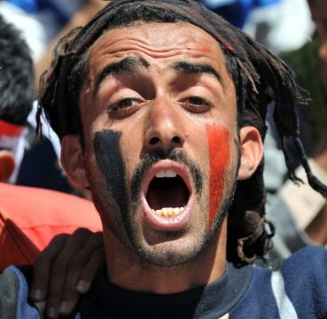 Regierungsgegner bei einer Kundgebung in Sanaa (24. März)