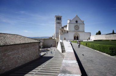 Basilika San Francesco in Assisi gehört zum Weltkulturerbe