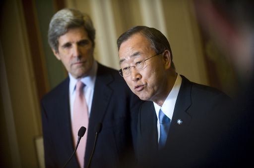 Ban Ki Moon: Kämpfe "mit allen erforderlichen Mitteln" verhindern