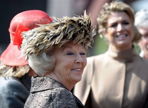 Königin Beatrix besucht Herzogenrath
