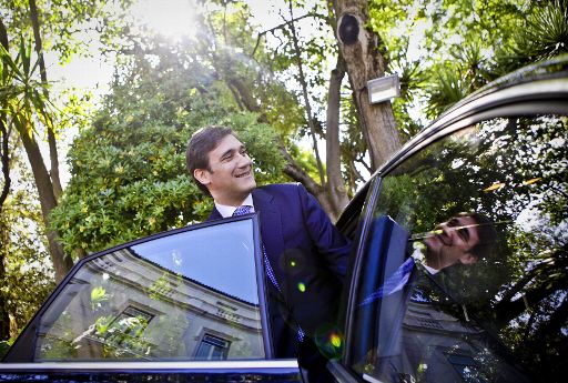 Pedro Passos Coelho (PSD) gilt bei den Neuwahlen vom 5. Juni als Favorit