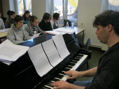 Födekam Vocal Projects in Amel mit Dozent Rainer Hilger