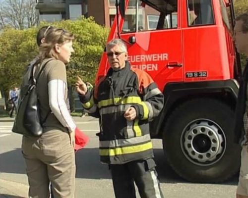 Gasalarm in der Eupener Unterstadt