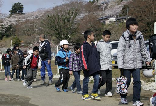 In Ishinomaki hat das neue Schuljahr begonnen