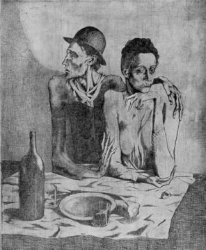 Pablo Picasso: Das karge Mahl