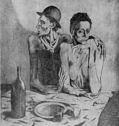 Pablo Picasso: Das karge Mahl