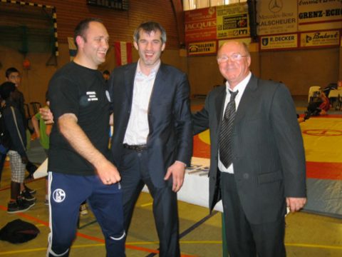 Michael Vahlefeld, Buvaisar Saitiev und Arnold Waauff