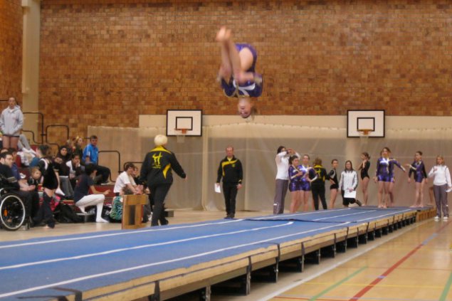 Tumbling-Turnen in Worriken