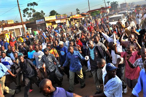 Proteste in Uganda