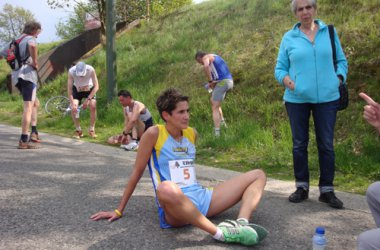 Siegerin der Frauenwertung: Virginie Vandroogenborck