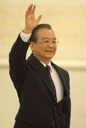 Chinas Ministerpräsident Wen Jiabao warnt Japan vor Verseuchung des Meeres