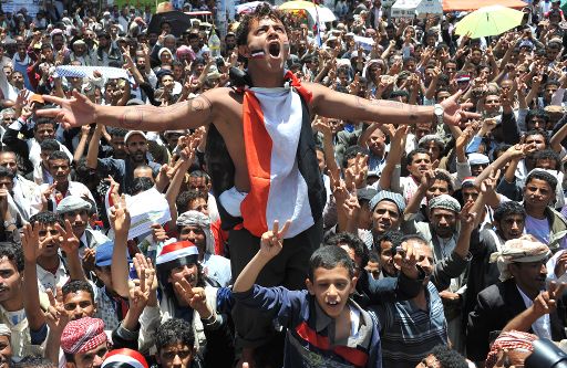 Proteste in Yemen dauern an (Bild: 19. April 2011)