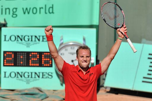 Roland Garros: Steve Darcis ist eine Runde weiter