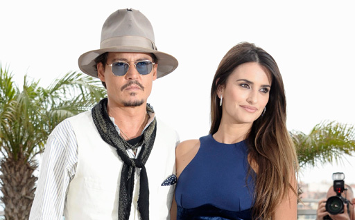 Johnny Depp und Penélope Cruz beim Filmfestival von Cannes