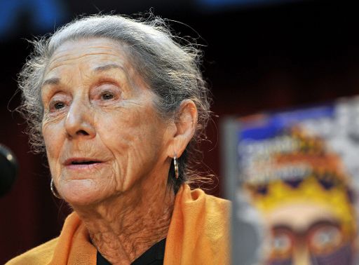 Mit dabei: Literatur-Nobel-Preisträgerin Nadine Gordimer aus Südafrika