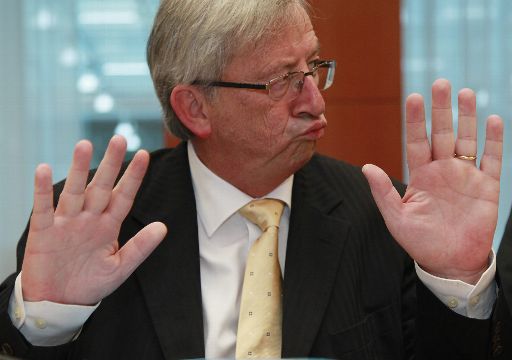 Euroclub-Chef Jean-Claude Juncker am Montag in Brüssel