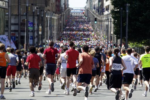 Volkslauf in Brüssel