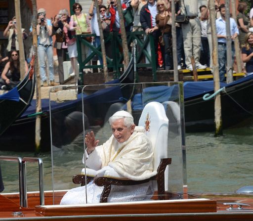 Der Papst in Venedig