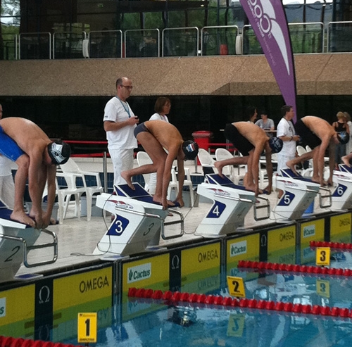 Schwimmwettkampf in Luxemburg