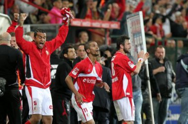 Standard bejubelt den Sieg über Anderlecht