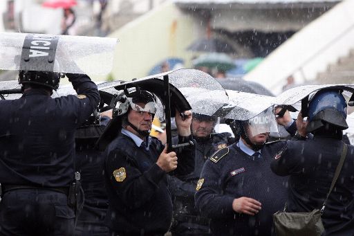 Tirana am 18. Mai 2011