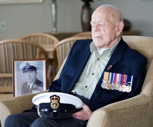 Claude Stanley Choules, der letzte männliche Veteran des Ersten Weltkriegs