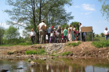 Eröffnung des neuen Wasserlehrpfades in Manderfeld