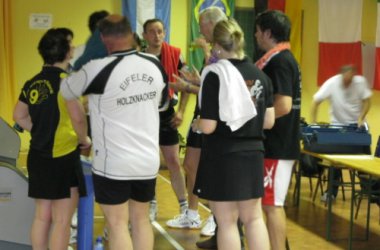 Kegel-WM 2011 in Kelmis: Training