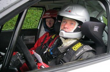 Ypern-Rallye: Bruno Thiry im Vorausfahrzeug