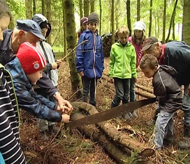 Zeitreise: Primarschüler erleben die Welt ihrer Großeltern