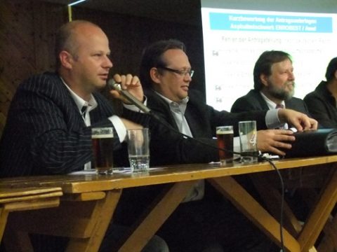 André Jacobs, Gerhard Mertes und Klaus Koch