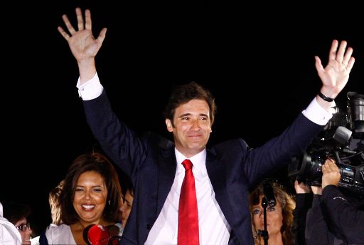 Pedro Passos Coelhos Konservative gewinnen die Wahlen in Portugal