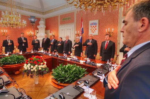 Feierstunde der Regierung