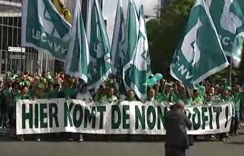 Demo in Brüssel