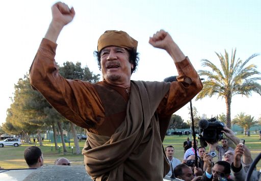 Muammar Gaddafi: Ich bleibe - tot oder lebendig