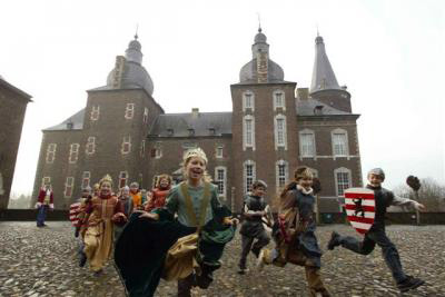 Ritterturnier auf Kasteel Hoensbroek